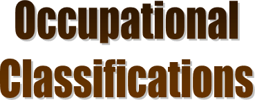 Description: Occupational
Classifications