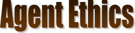 Description: Agent Ethics