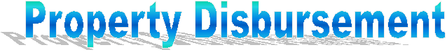 Property Disbursement 