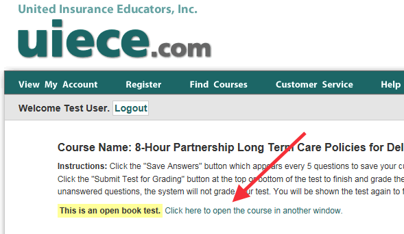 How To Open Your Course