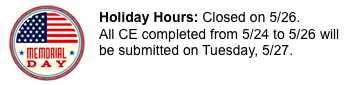 Closed 5/26/2025.