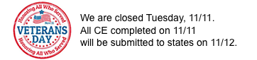 Closed 11/11.